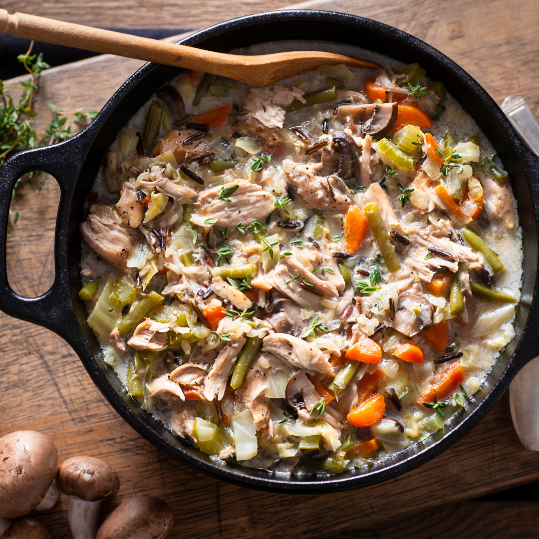 Creamy Chicken Wild Rice Soup