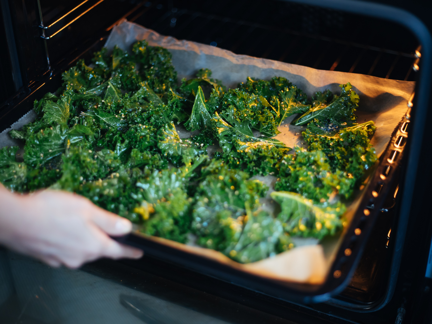 Easy Garlic Kale