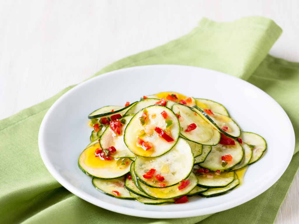 Marinated Zucchini Salad