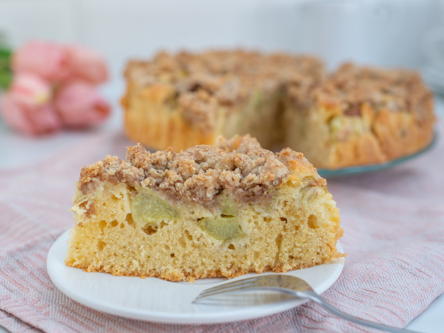 Rhubarb Cake