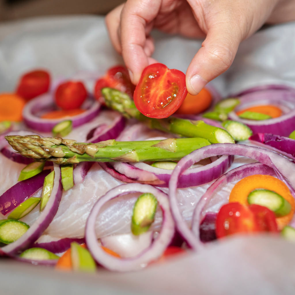Roasted Asparagus Salad