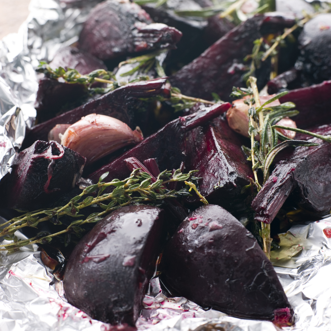 Roasted Beets with Balsamic Glaze