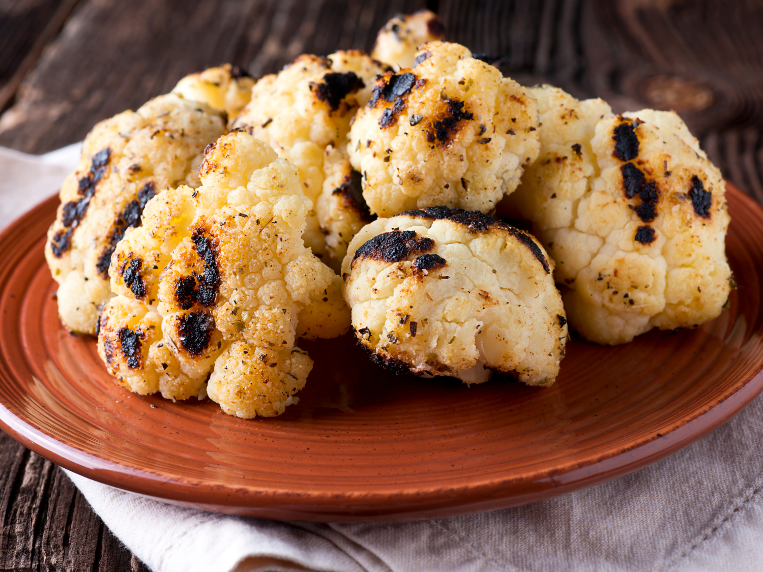 Easy Roasted Cauliflower
