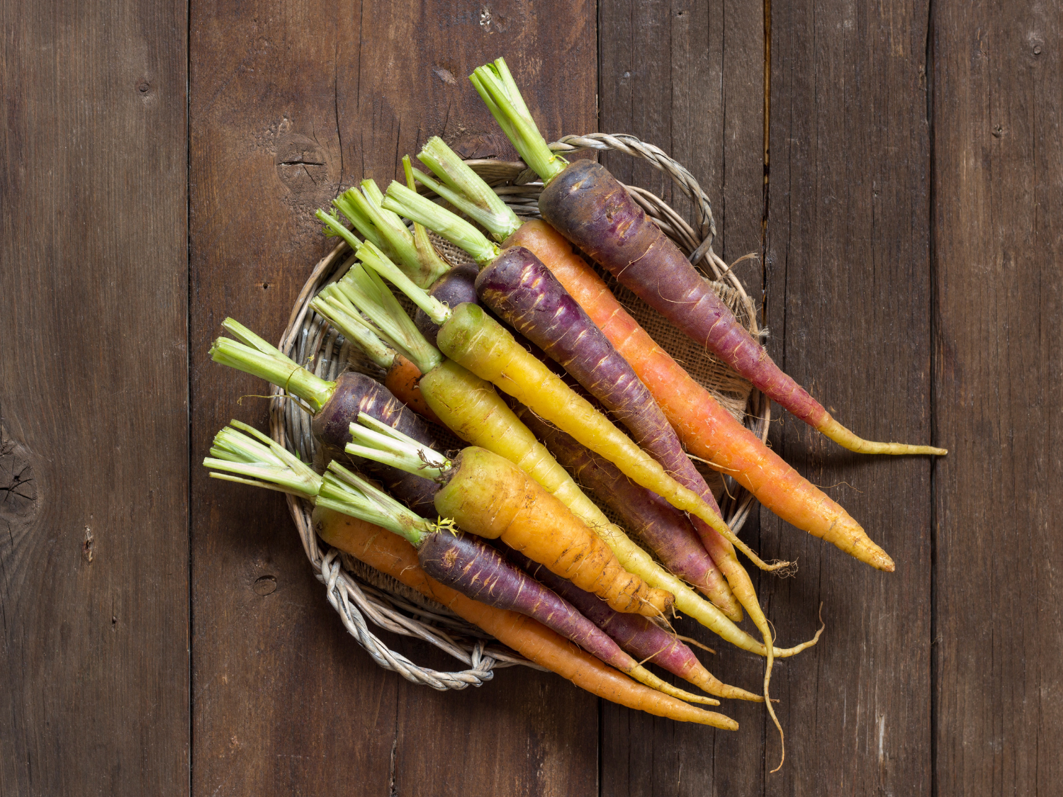 Roasted Rainbow Carrots