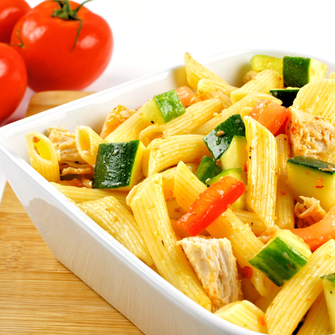 Summertime Herbed Chicken and Pasta