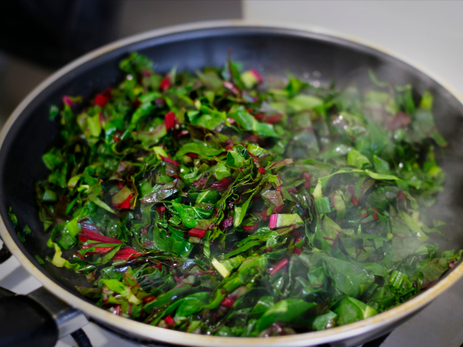 Swiss Chard and Cannellini Beans