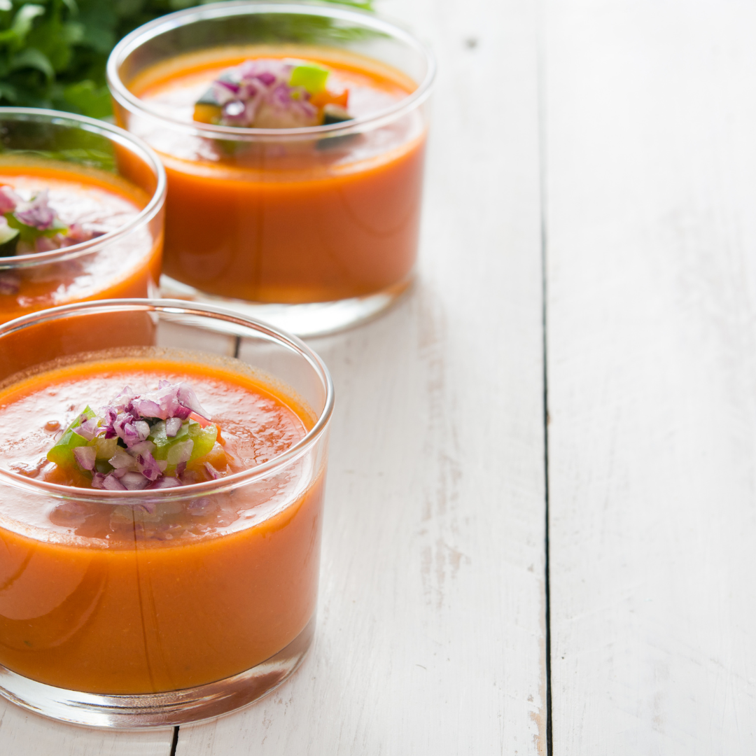 Tomato & Tomatillo Gazpacho