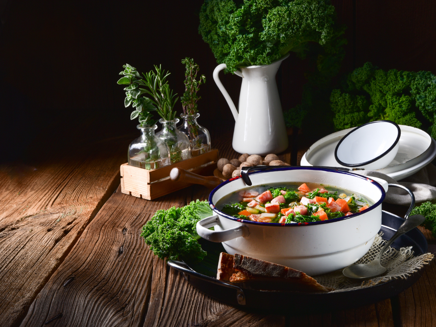 Tuscan Kale Soup
