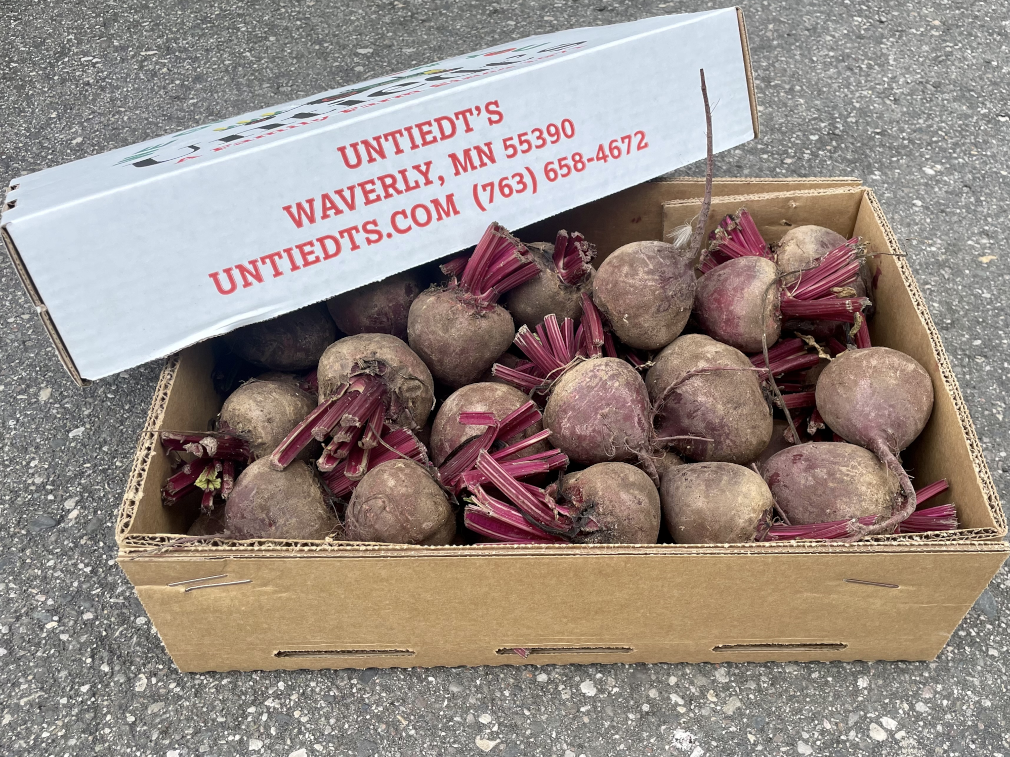 Beets - 1/4 Bushel