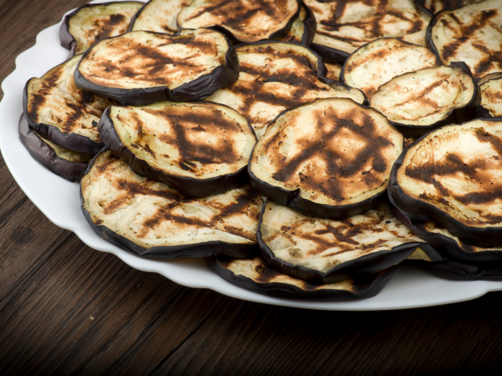 Curried Grilled Eggplant