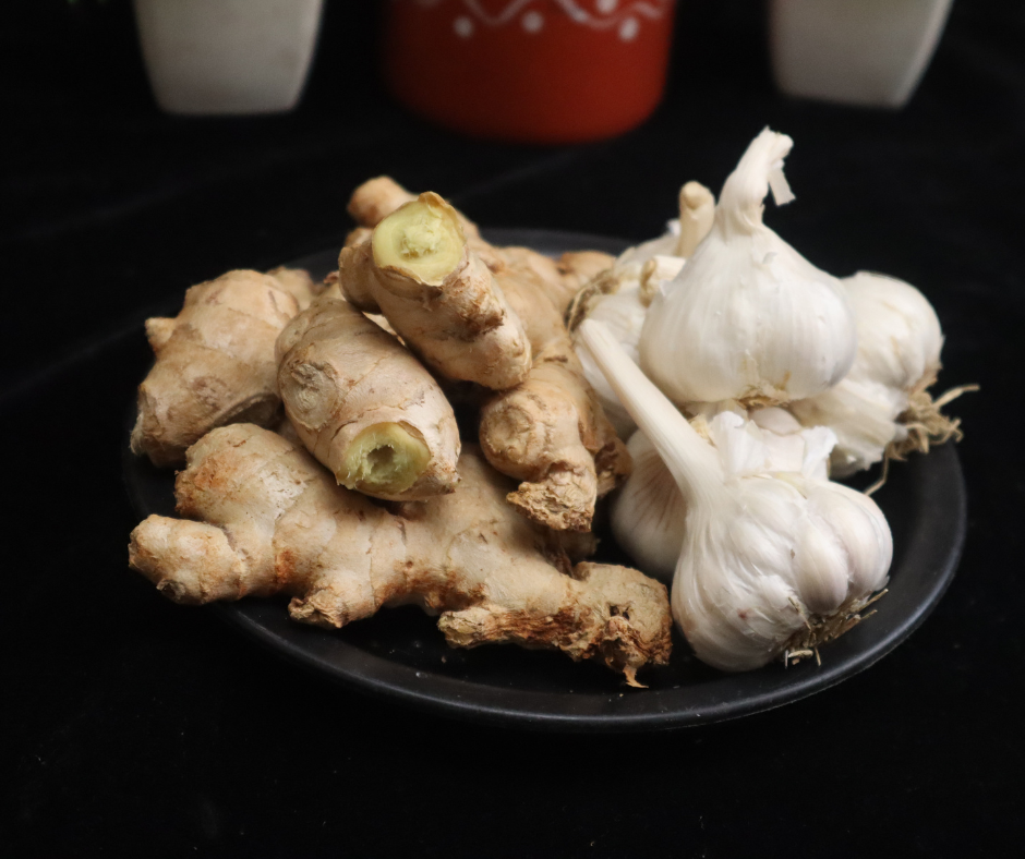 Ginger-Garlic Zucchini & Chicken