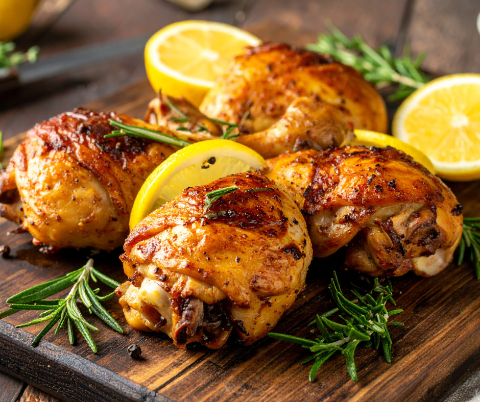 Lemon-Herb Grilled Chicken & Potatoes