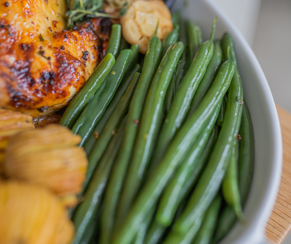 One-Pan Lemon Garlic Chicken & Green Beans