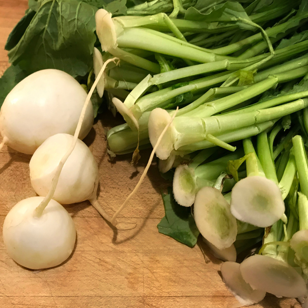 Roasted Turnips and Pears