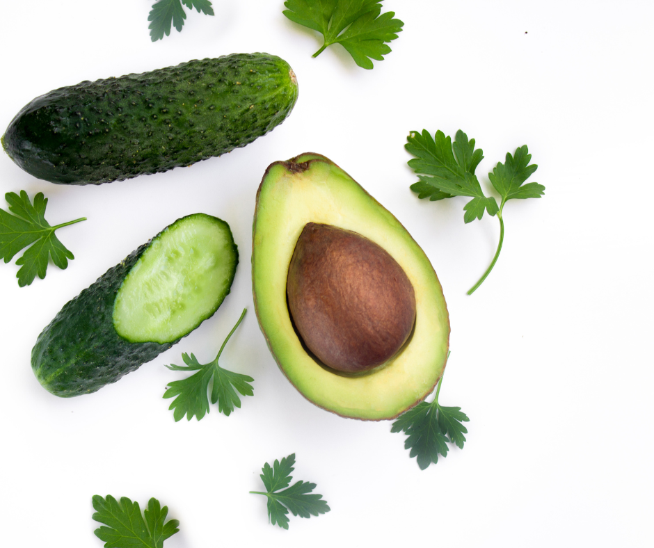 Smashed Chub Cucumber & Avocado Salad