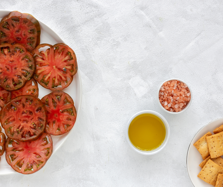 Quick Tomato Carpaccio