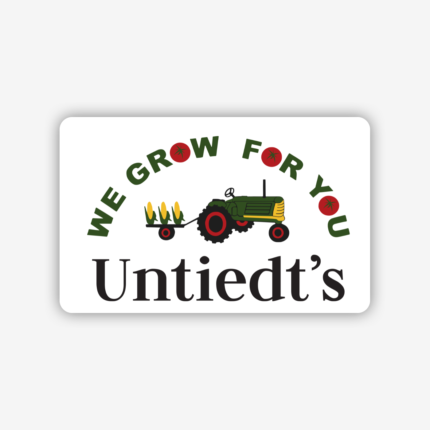 Untiedt&#39;s Gift Card - Physical Card